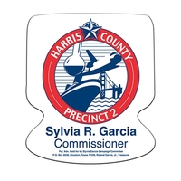 Computer shape paper window sign with suction cup (not attached).... from ASI...