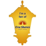 Lamp Paper Window Sign (Approximately 8"x8")