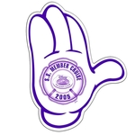 Mitten Paper Window Sign (Approximately 8"x8")