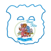 Bear Paper Window Sign (Approximately 8"x8")