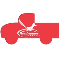 Pick-up truck shape paper window sign with suction cup (not attached).......