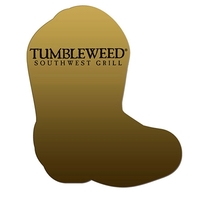 Boot Paper Window Sign (Approximately 8"x8")