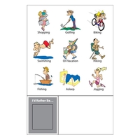 6" x 4" Emoji Magnet