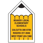 Magnetic Note Holder, 20 mil thickness