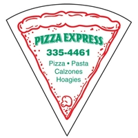 Pizza slice shape magnetic memo holder.... from ASI 67620 Lion Circle Corp /...