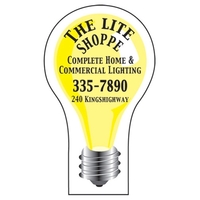 Light bulb shape magnetic memo holder.... from ASI 67620 Lion Circle Corp /...