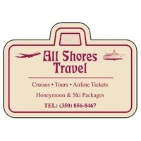 Suitcase shape magnetic memo holder.... from ASI 67620 Lion Circle Corp /...