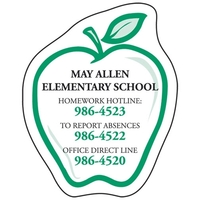 Large apple shape magnetic note holder.... from ASI 67620 Lion Circle Corp /...