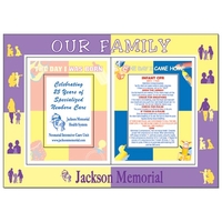 Large magnetic photo frame with .020 thickness and center cut out... from ASI...