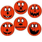 Standard Pumpkin Window Sign