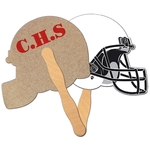 Helmet Recycled Hand Fan