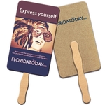 Rectangle Recycled Hand Fan