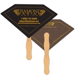 Diamond Recycled Hand Fan