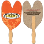 Caladium Leaf Recycled Hand Fan