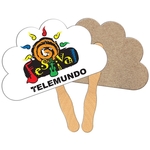 Cloud Recycled Hand Fan