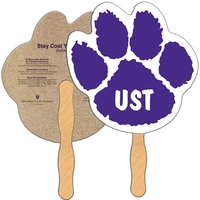 Paw Recycled Hand Fan
