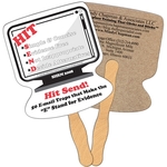 Computer Recycled Hand Fan