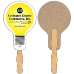 Light Bulb Recycled Hand Fan