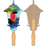 Lamp Recycled Hand Fan