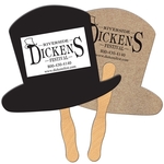 Top Hat Recycled Hand Fan