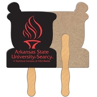 Mortar and pestle shaped fan is laminated on front with a... from ASI 67620...