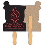 Mortar and Pestle Recycled Hand Fan