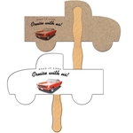 Pickup Truck Recycled Hand Fan