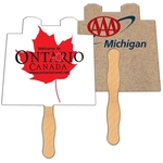 Castle Recycled Hand Fan