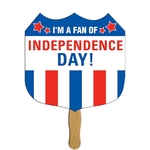 Road Sign Sandwiched Hand Fan