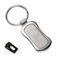 Tapered key tag. Silver tone.... from ASI 30112 ACE Products / Ace Line