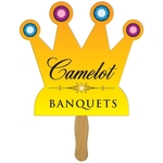Crown Hand Fan