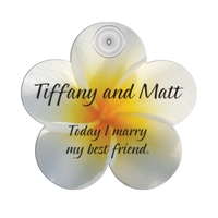 Daisy shaped window sign with suction cup (not attached), 5" x... from ASI...