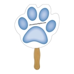 Paw Sandwiched Hand Fan Full Color