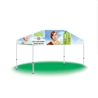 10ftx15ft Custom Printed Pop Up Canopy - Full Digital