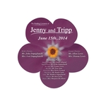 Daisy flower window sign