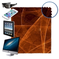 4" x 6" microfiber cloth with full dye sublimation printing.... from ASI...