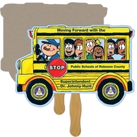 Bus shaped fan is laminated on front with a high gloss... from ASI 67620 Lion...