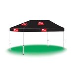 10ftx15ft Custom Pop Up Printed Canopies-2 Color