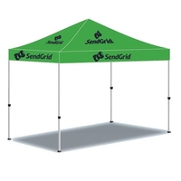 10' x 10' canopy tent with customization.... from ASI 30442 Above & Beyond...
