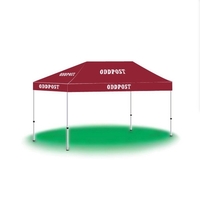 10' x 15' custom tent/canopy with one color imprint.... from ASI 30442 Above...