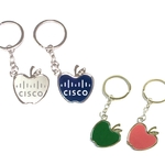 Chrome metal key holder