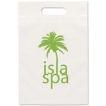 9 1/2W x 14H Eco Die Cut Bag - Flexo Ink Print