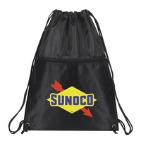 Metallic Drawstring Cinch bag