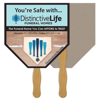 Home plate shaped fan is laminated on front with a high... from ASI 67620...