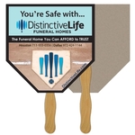 Home Plate Recycled Hand Fan
