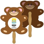 Teddy Bear Recycled Hand Fan