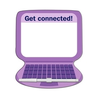 Computer shaped dry erase memo board with marker.... from ASI 67620 Lion...