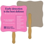 Wavy Shape Recycled Hand Fan