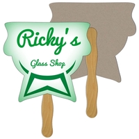 Chalice shaped fan is laminated on front with a high gloss... from ASI 67620...