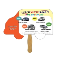 Truck shaped fan made with heavy 22 pt. high density white... from ASI 67620...